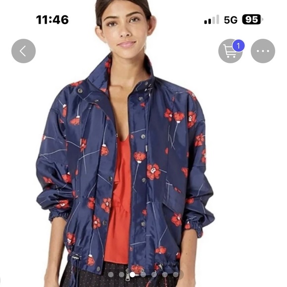 Parker Poppy jacket never worn. Bought at Saks Bal Harbor Miami - Picture 2 of 4